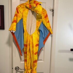 Kids Dinosaur Costume - Yellow and Orange Pterodactyl